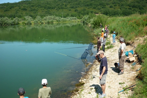 Stage de pêche scolaire et centre de loisir